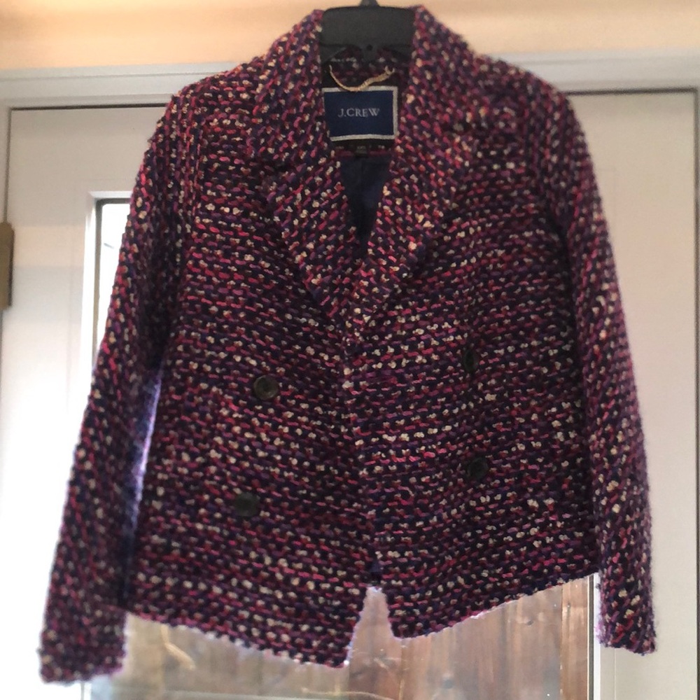 J Crew colorful blazer/jacket